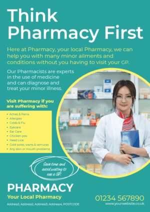 A4 Poster - Pharmacy First