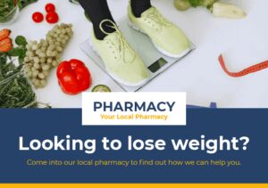 A5 Postcard - Looking To Lose Weight?