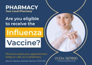 A5 Postcard - Flu Jab