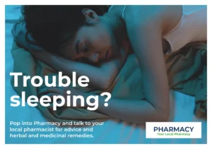 A5 Postcard - Trouble Sleeping?